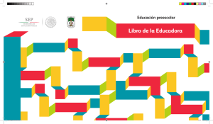 Educaci&oacute;n Preescolar: Libro de la Educadora