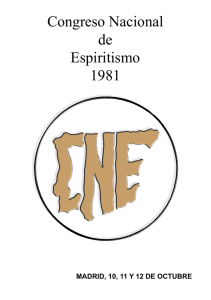 Congreso Nacional de Espiritismo 1981