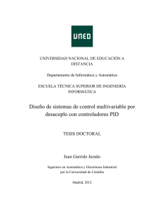 UNIVERSIDAD NACIONAL DE EDUCACI&Oacute;N A DISTANCIA  Departamento de Inform&aacute;tica y Autom&aacute;tica