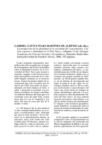 GABRIEL GATTI E IÑAKI MARTÍNEZ DE ALBÉNIZ (eds. lits.).
