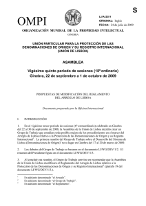 OMPI S ORGANIZACIÓN  MUNDIAL  DE  LA  PROPIEDAD ...