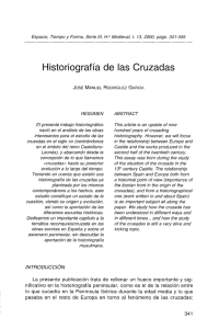 Historiografía de las Cruzadas