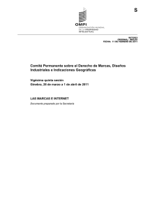 S Comité Permanente sobre el Derecho de Marcas, Diseños Vigésima quinta sesión