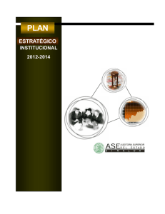 Plan Estrategico ASE 2012-2014