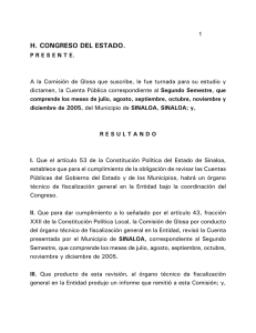 H. CONGRESO DEL ESTADO.
