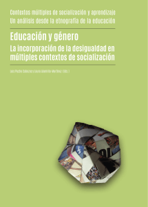 Educación y género múltiples contextos de socialización