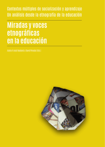 Miradas y voces etnográficas en la educación