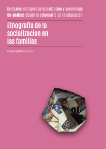 Etnografia de la socializacion en las familias