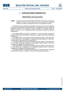 BOLETÍN OFICIAL DEL ESTADO MINISTERIO DE EDUCACIÓN I.  DISPOSICIONES GENERALES 15358
