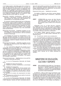 Real Decreto 254/2004, de 13 de febrero,