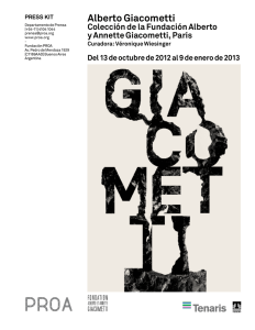 Giacometti PressKit