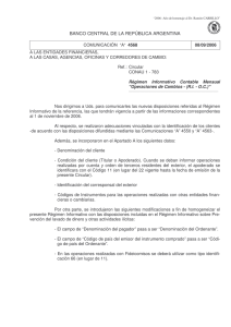 [b]COMUNICACION A 4568. 08/09/2006.