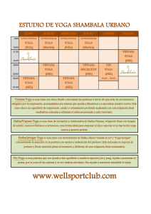 clases de yoga