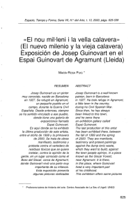 «El nou mil-leni i la vella calavera»