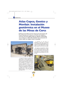 Atlas Copco, Geotics y Movilair. Instalación geotérmica en el Museo