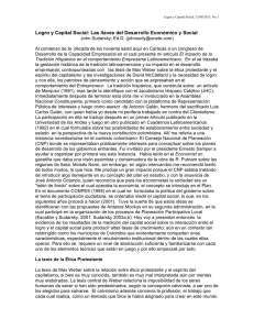 Logro y Capital Social: Las llaves del Desarrollo Económico y...