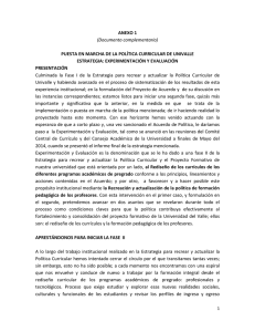 Anexo 1 - Documento complementario al Acuerdo