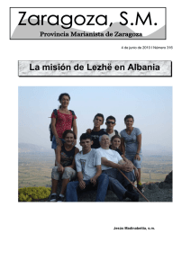 La misión de Lezhë en Albania