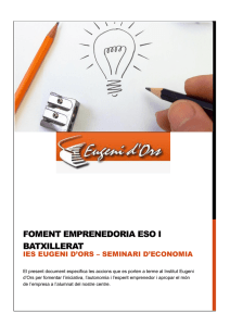 Foment de l'emprenedoria a ESO i Batxillerat (pdf)