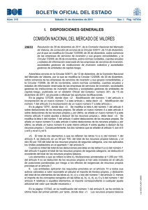 BOLETÍN OFICIAL DEL ESTADO COMISIÓN NACIONAL DEL MERCADO DE VALORES 20653