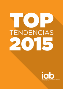 Top Tendencias 2015 IAB Spain