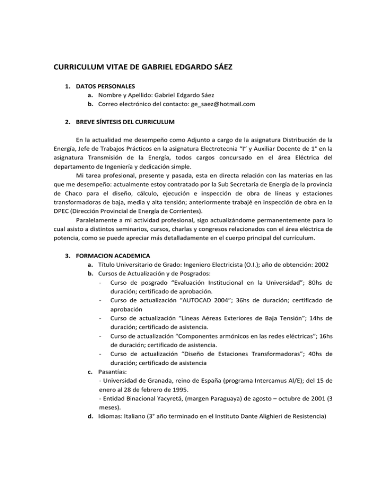 cv saez gabriel