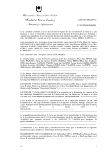 Acta Consejo Directivo, 10 Sesi n ordinaria - Agosto 2013