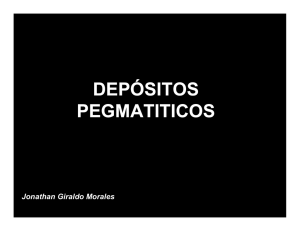 Depositos asociados a Pegmatitas