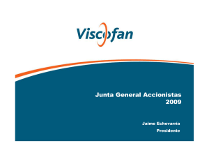 06- Presentación Junta General de Accionistas 2009