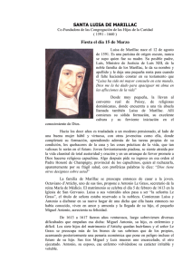 Santa Luisa de Marillac en pdf en Santos vincencianos.