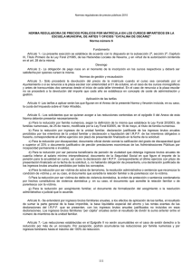 Norma 6. Matrícla en los cursos impartidos en la Escuela Municipal de Artes y Oficios "Catalina de Oscáriz". (pdf, 81.63 Kb)