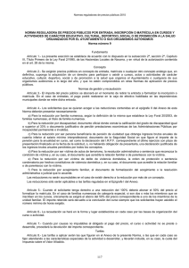 Norma 9. Entrada, inscripción o matrícula en cursos y actividades de carácter educativo, cultural, deportivo o social organizadas por el Ayuntamiento. (pdf, 84.67 Kb)