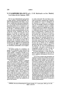 250 Los Libros de la Catarata, 2005. V. F. SAMPEDRO BLANCO