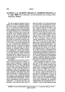 ALONSO, L. E.; MARTIN CRIADO, E.; MORENO PESTAÑA, J. damentos, Madrid. 228