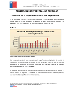 CERTIFICACION VARIETAL DE SEMILLAS  DIVIS&Oacute;N SEMILLAS