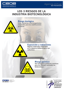Riesgos de la Industria BiotecnolÃ³gica