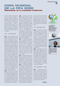 Copa mundial de la FIFA 2006: Resultados de la propiedad intelectual