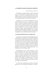 «La espiritualidad mariana servita» , por Carmelo M.ª Santana Santana, en carmona.org