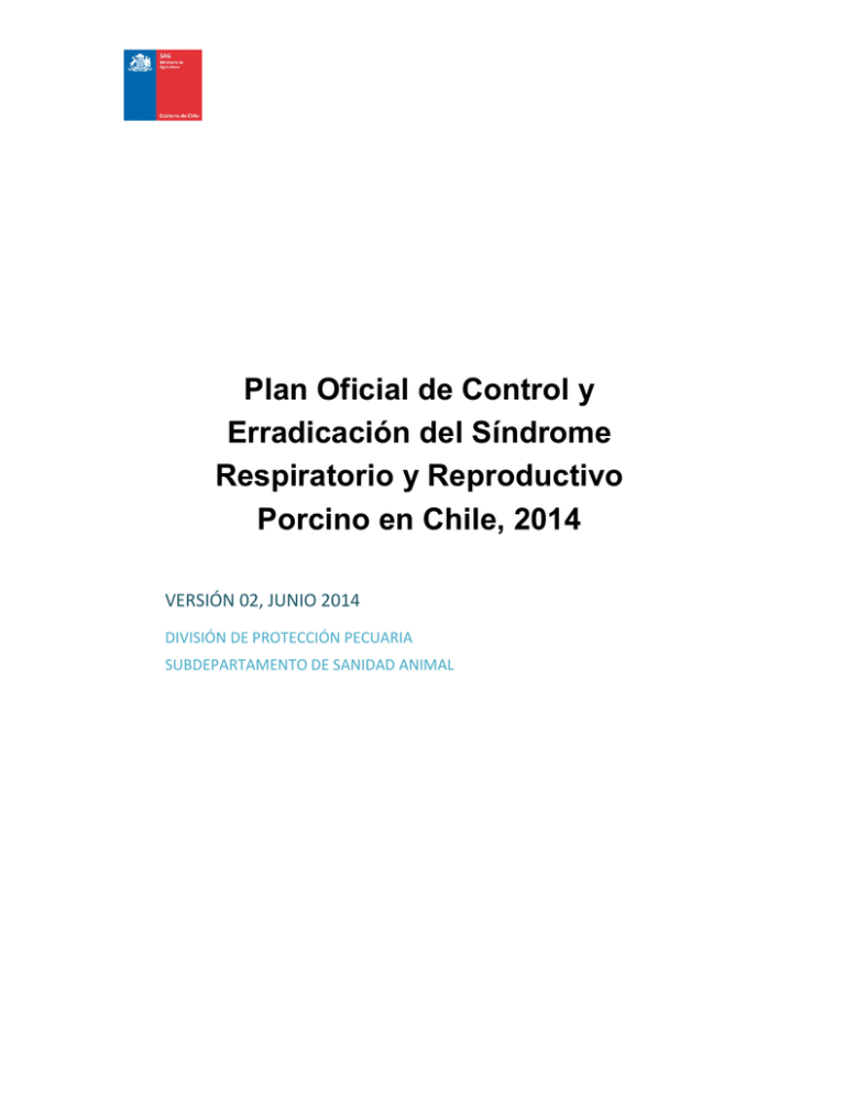 Plan Oficial De Control Y Erradicaci n De PRRS