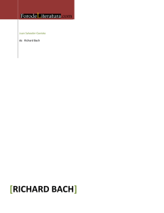   [ ] RICHARD BACH