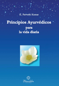 Principios Ayurvedicos para la vida diaria