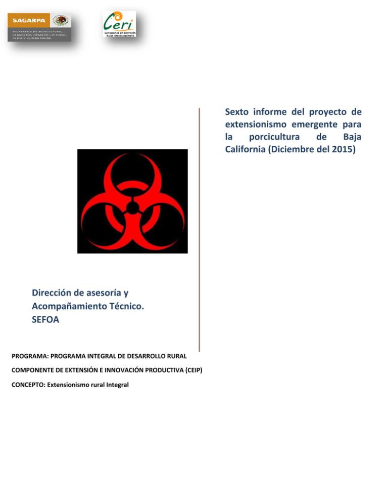 Informe Diciembre 2015 Bioseguridad