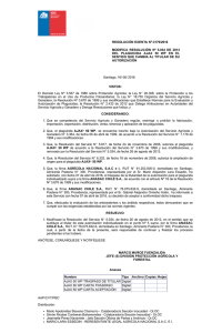Modifica resolución nº 5.034 de 2013 del plaguicida Ajax 50 WP en el sentido que cambia al titular de su autorización