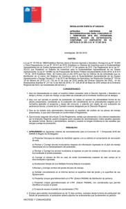 Aprueba criterios de reconsideración para concurso n° 1 temporada 2016 del programa SIRSD-S región de Antofagasta, conforme lo dispuesto en el Artículo 33 del D. S. n° 51 de 2012.