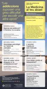Cicle de confer&egrave;ncies 2012-2013.