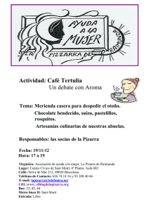 Actividad: Café Tertulia Un debate con Aroma
