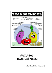 VACUNAS TRANSGENETICAS
