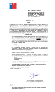 Aprueba solicitud de inscripción en el registro de laboratorios que participan en transacciones comerciales de productos agropecuarios que indica.