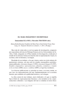 EL MAR: IMÁGENES Y ESCRITURAS Inmaculada ILLANES y Mercedes TRAVIESO (eds.)