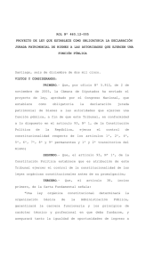 resolución del Tribunal Constitucional de diciembre de 2006